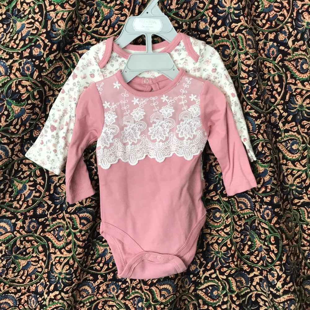 0-3 Month Baby Girl Onesies